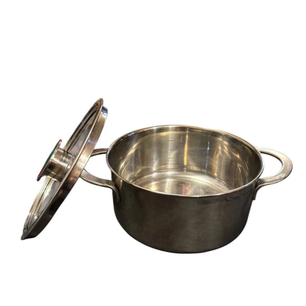 Mepra 2qt. CASSEROLE 2 HANDLES 20 CM STAINLESS‎ STEEL